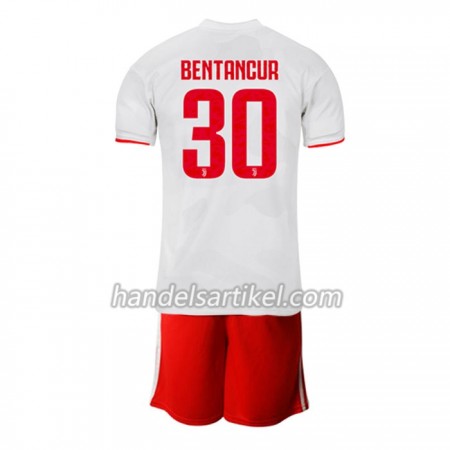 Juventus Turin BENTANCUR 30 Kinder Auswärts Trikotsatz 2019/20 Kurzarm (+ Kurze Hosen)